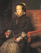 MOR VAN DASHORST, Anthonis Queen Mary Tudor of England painting